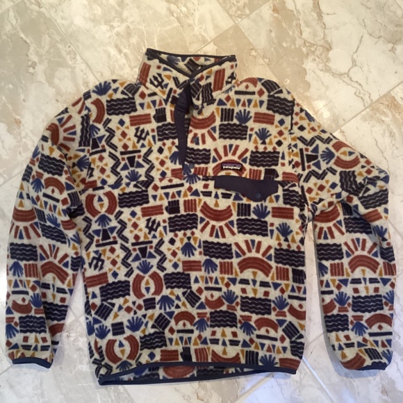 Patagonia Synchilla Protected Peaks Multi Big Size Small (Men's) - Picture 2 of 5